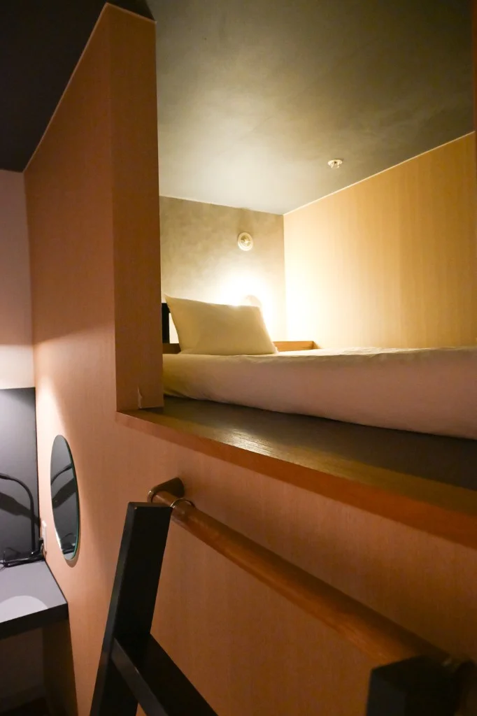 GOOD BLESS GARDEN · SAUNA & STAY — 宿泊キャビン（ロフトベッド）